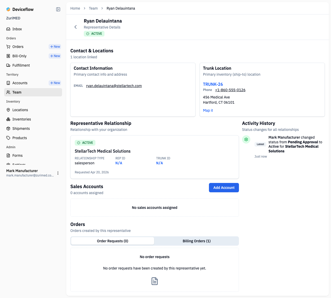 Step 3: Manufacturer approval
