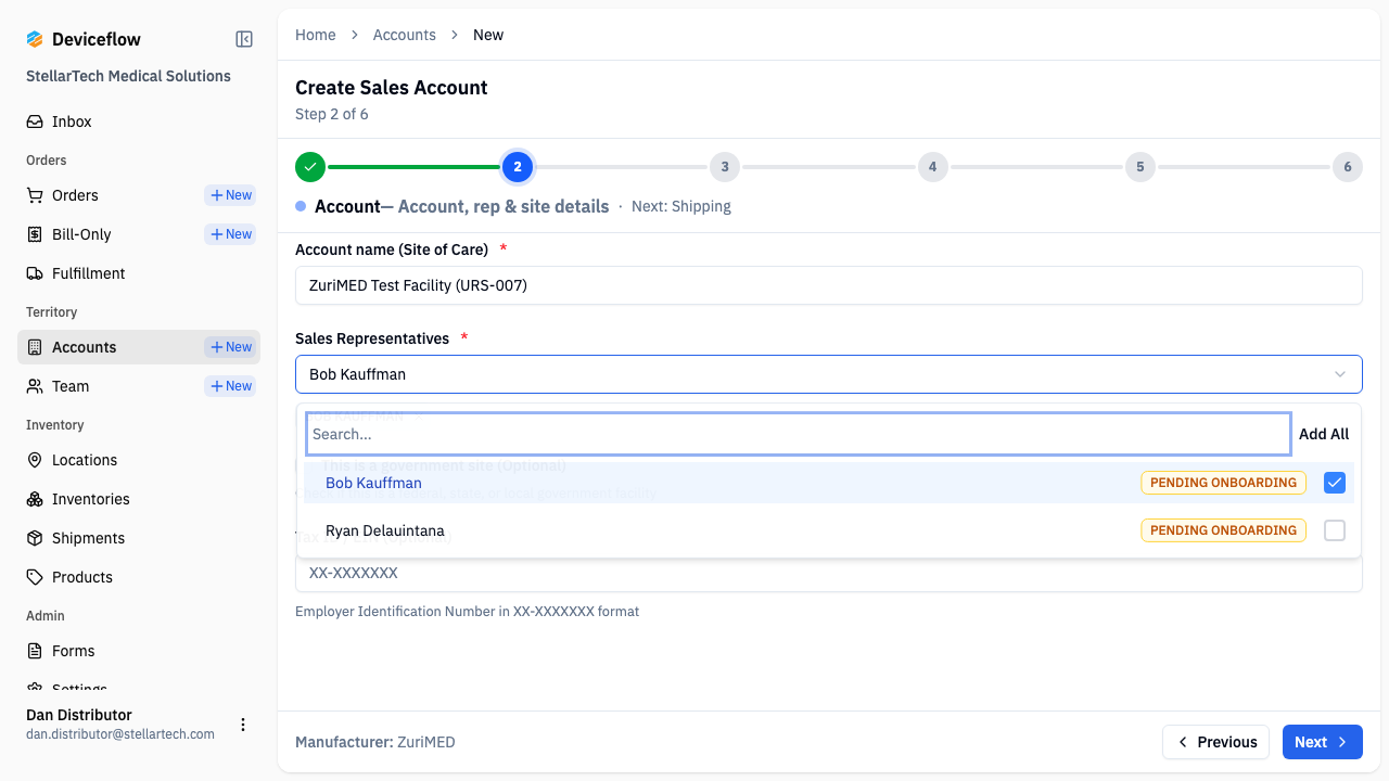 Step 6: Fill all required fields and submit