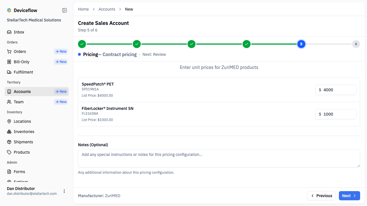 Step 6: Fill all required fields and submit