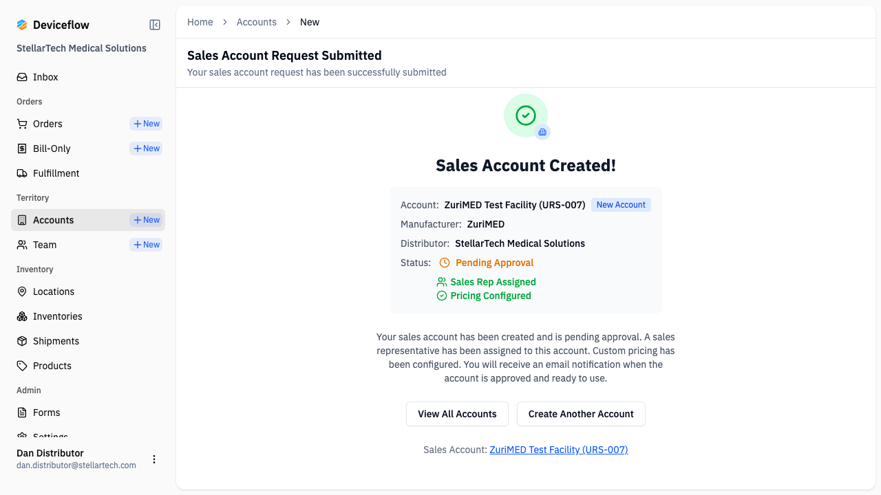 Step 6: Fill all required fields and submit