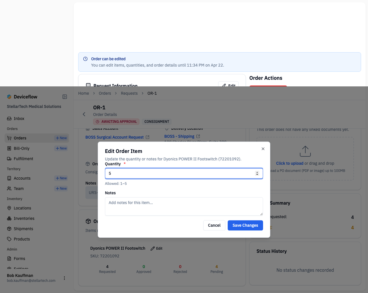 step 03 edit dialog open