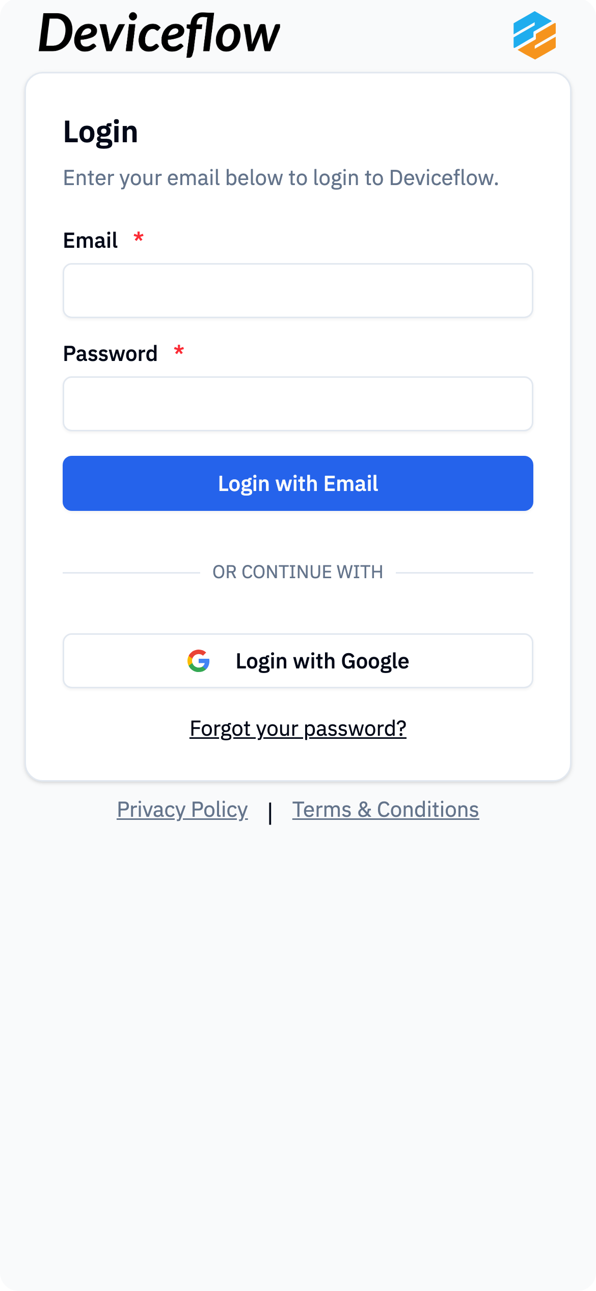 step 01 iphone 12 login empty