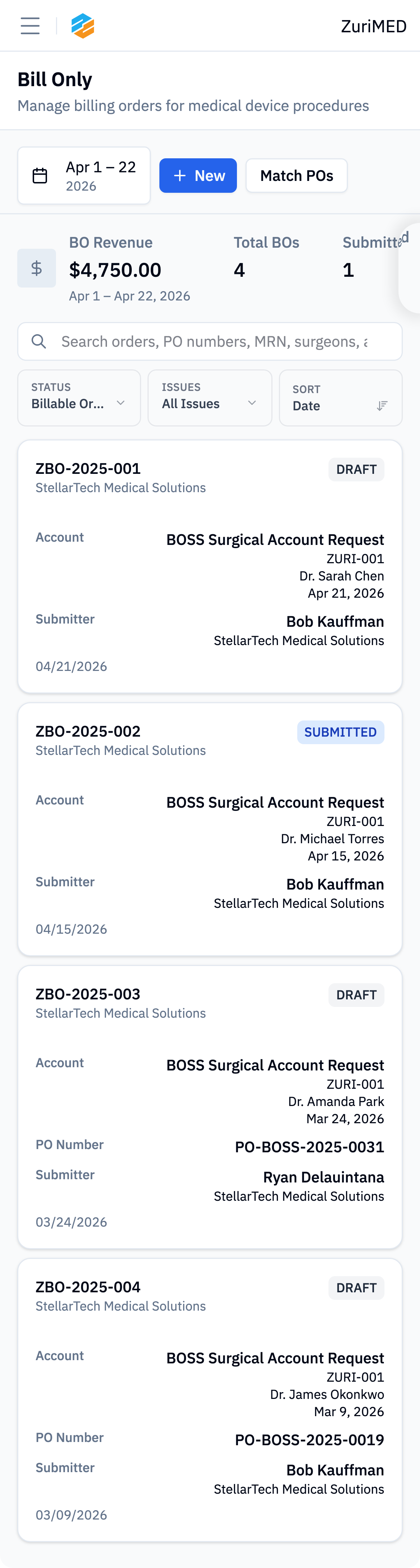 step 02 billing after nav