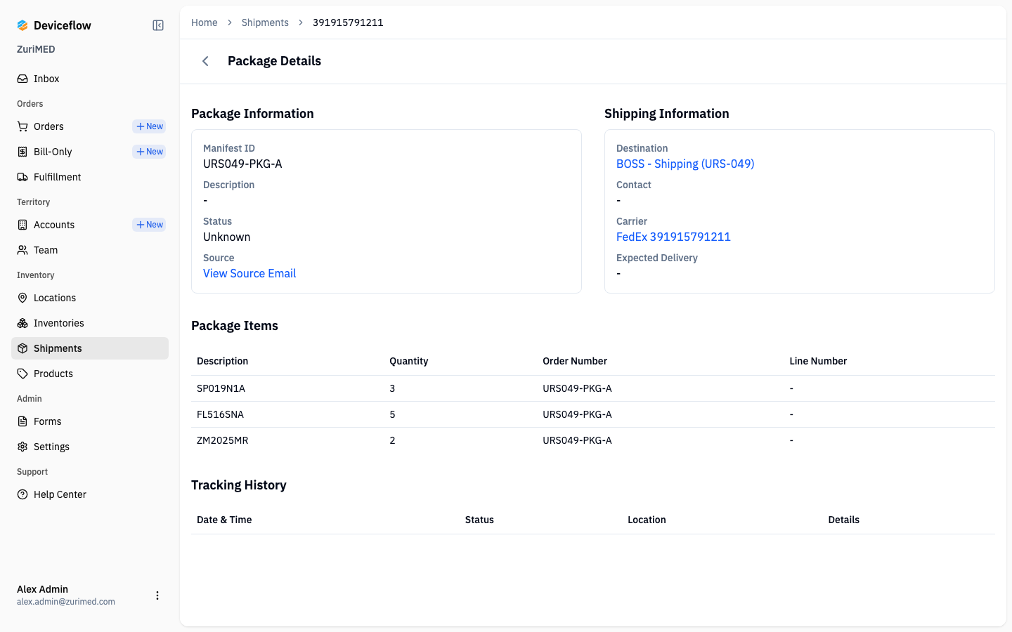 step 06 shipping package pre delivery