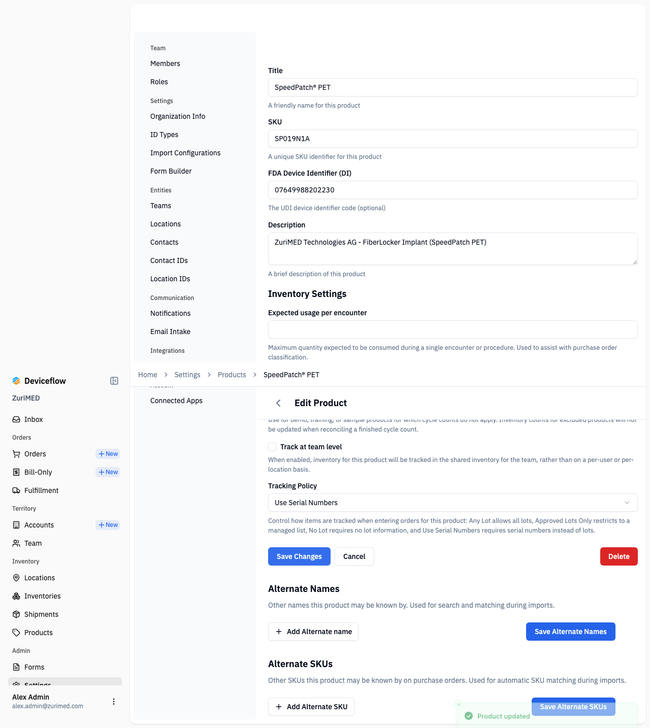 step 09 serial policy saved