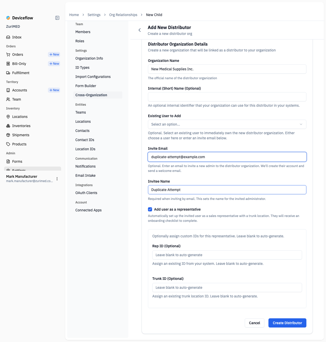 step 05 duplicate form filled
