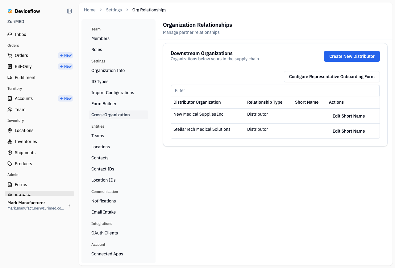 step 06 new distributor in list