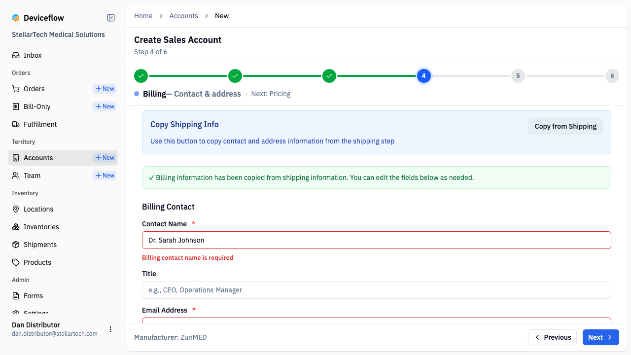step 05 billing copied from shipping