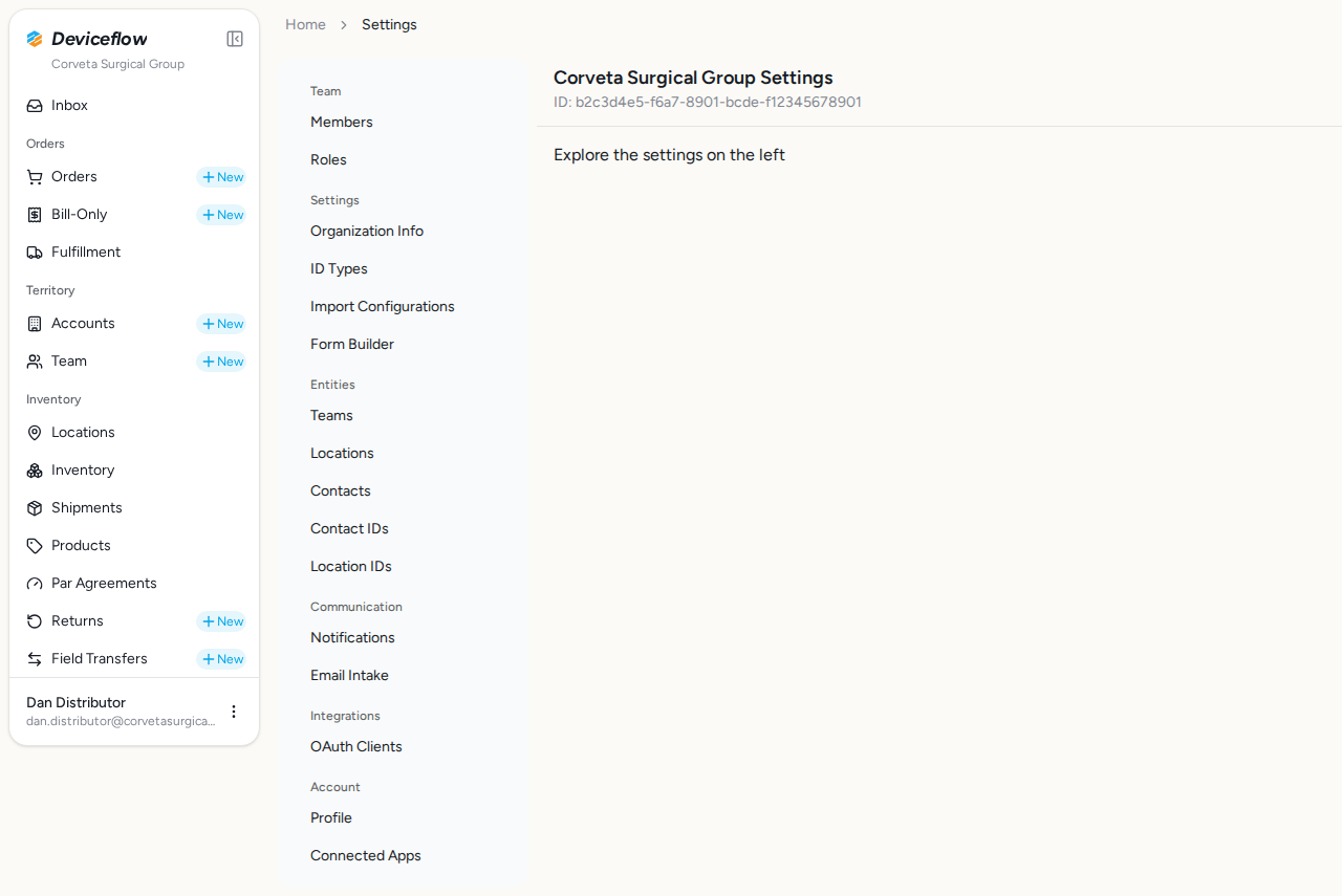 step 09 admin settings