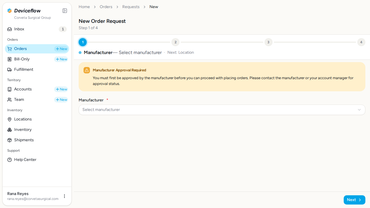 step 01 order request blocked