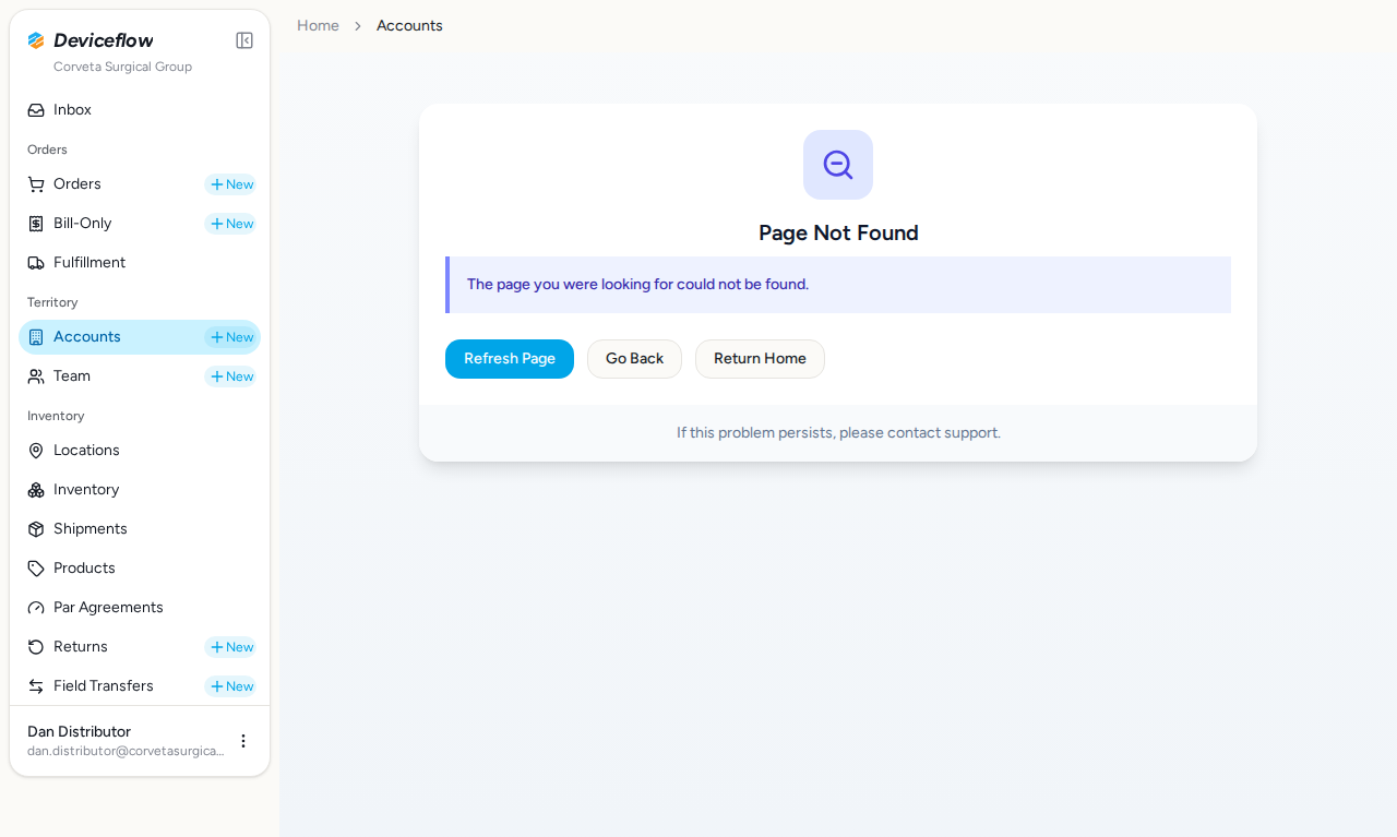 step 05 admin foreign org 404