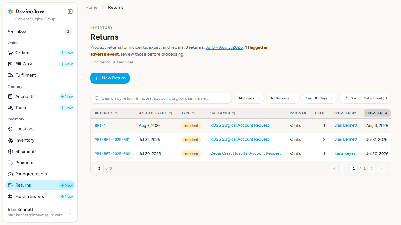 step 04 returns list with return