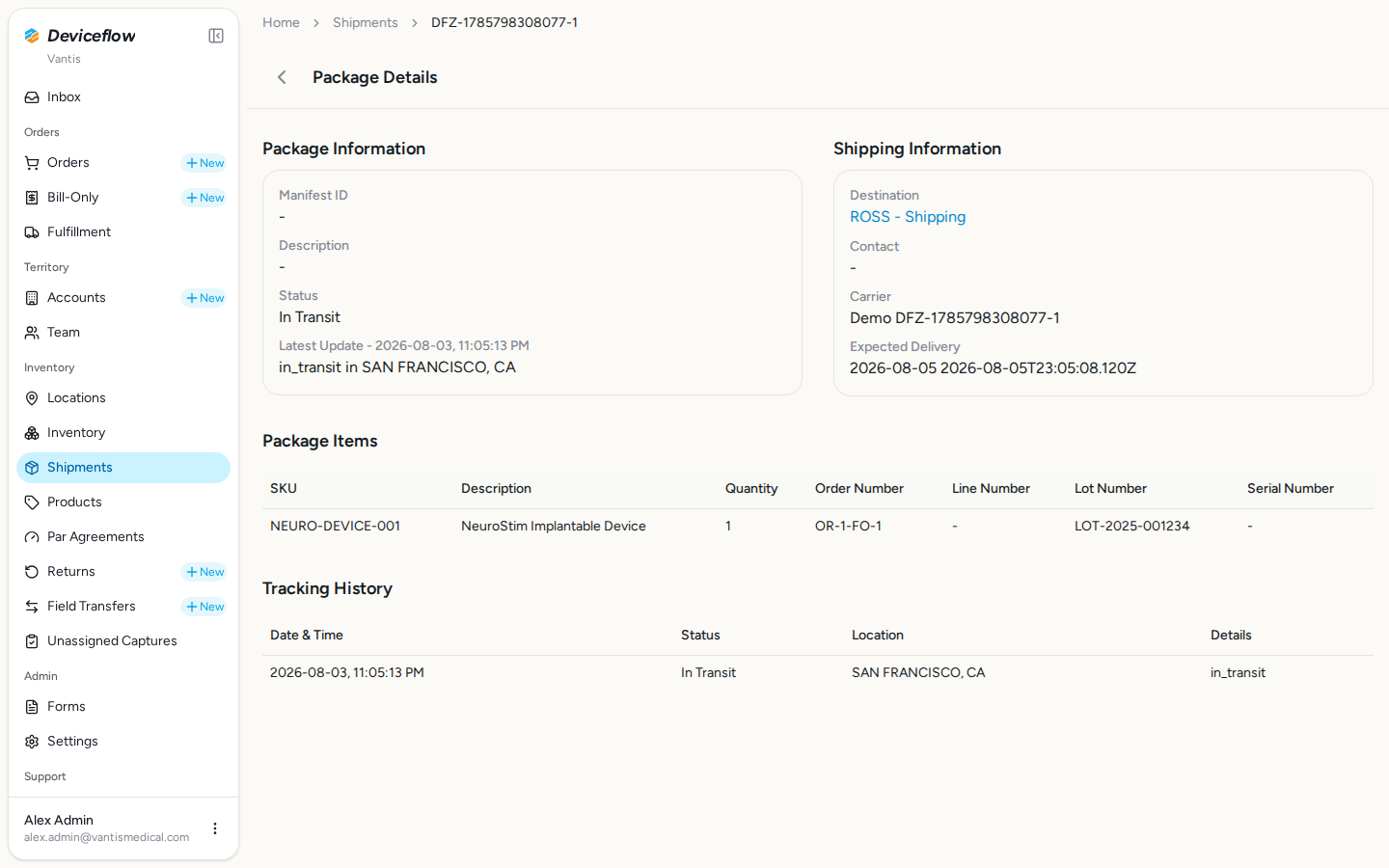 step 07 package lots