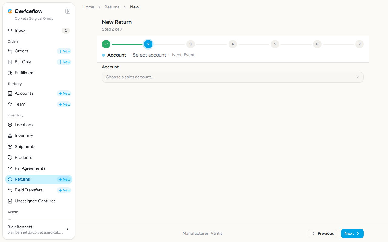 step 02 new return form