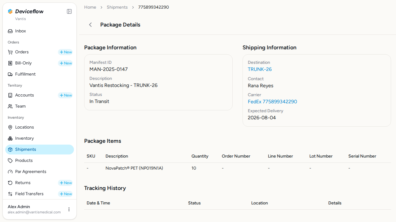 step 05 tracking visible