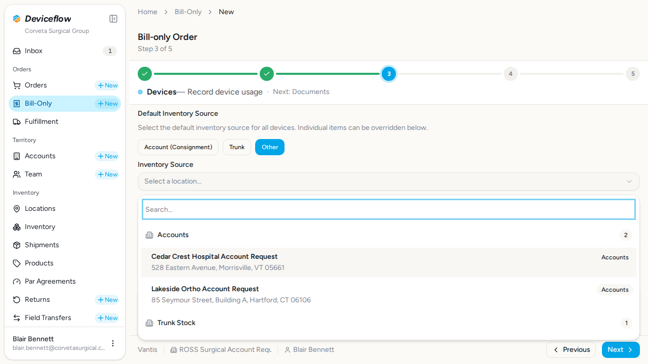step 03 rep trunk dropdown