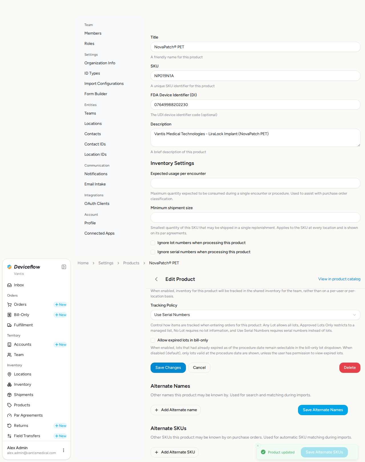 step 09 serial policy saved