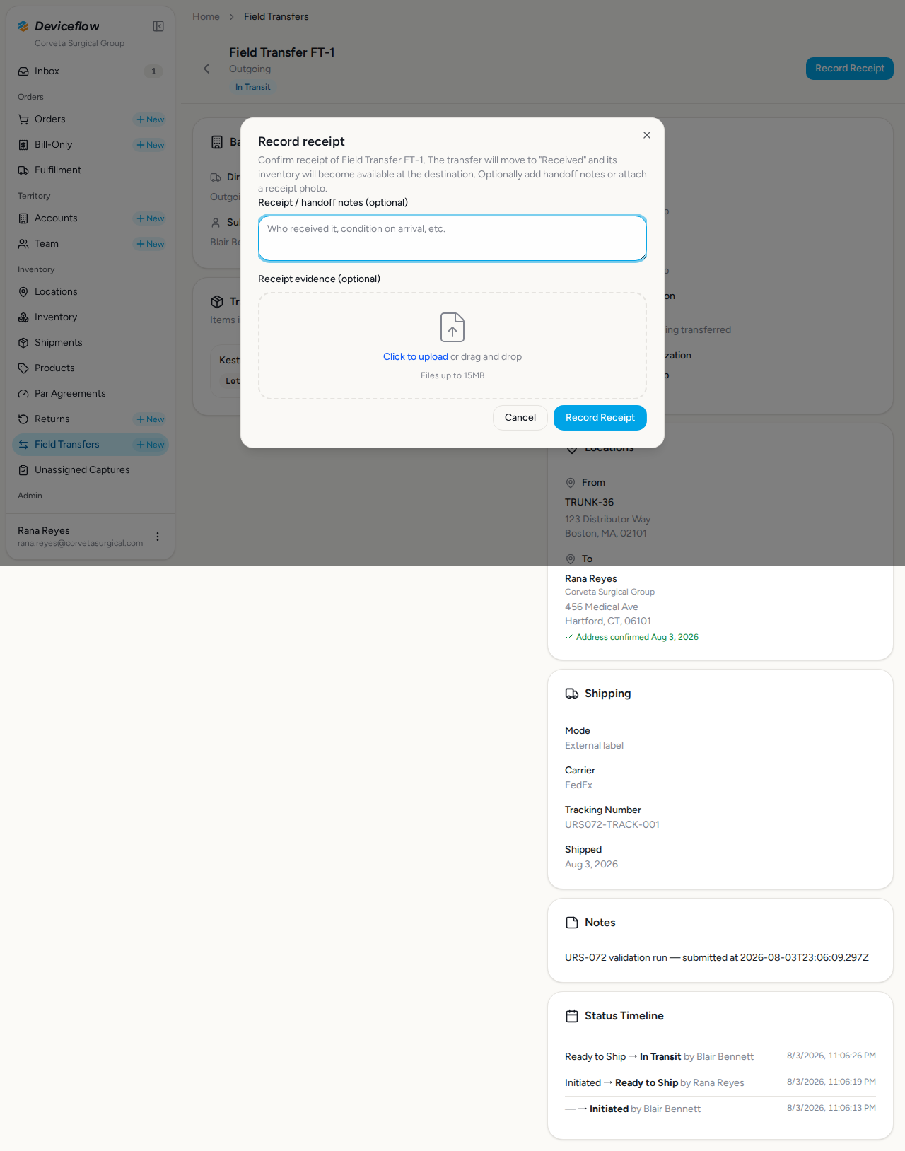 step 04 receipt form