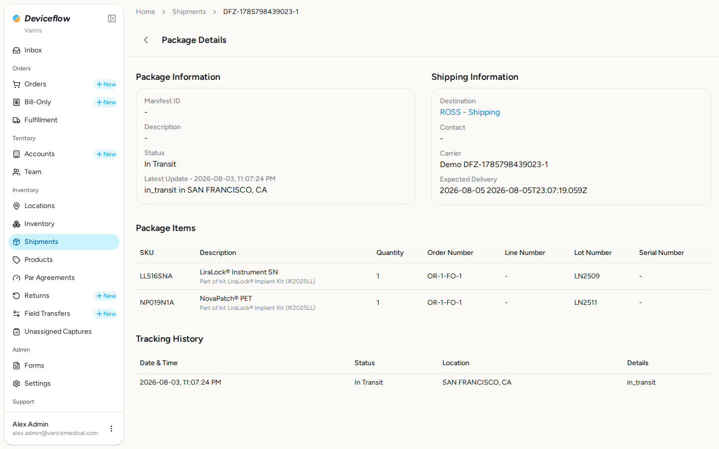 step 07 package lots