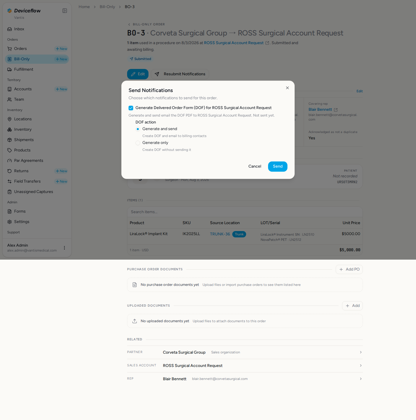 step 12 send notifications