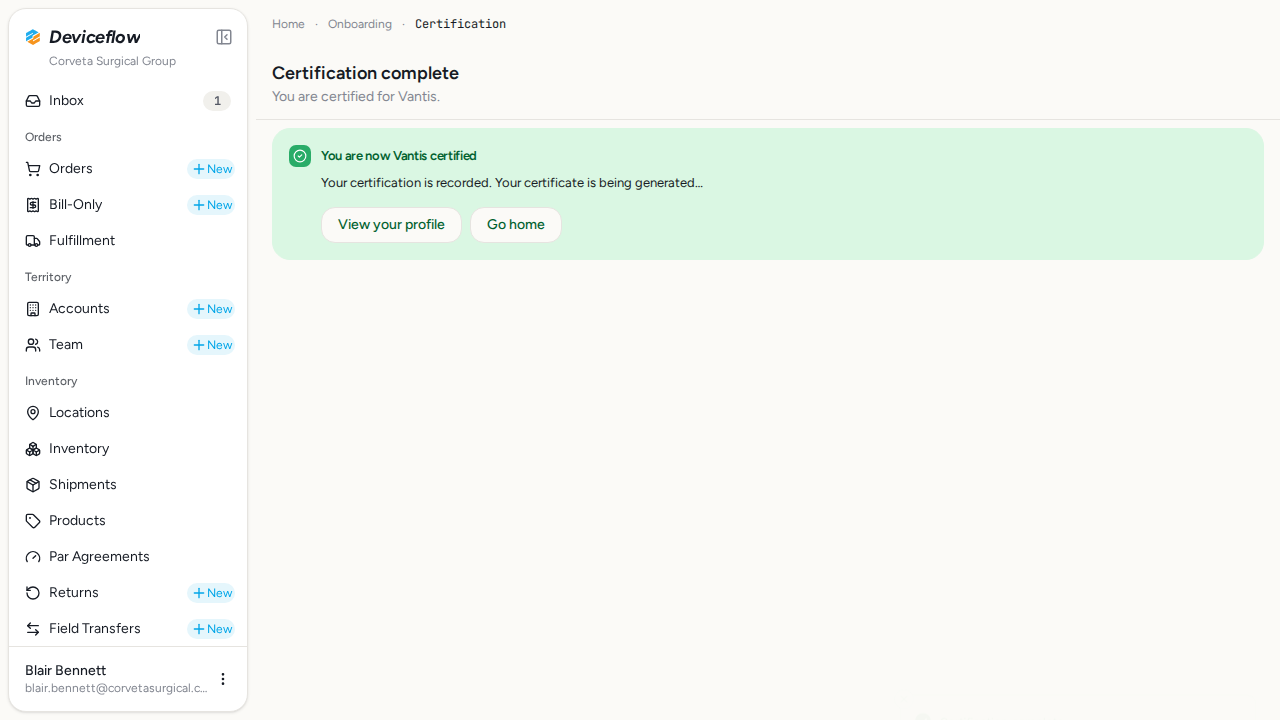 step 06 completed