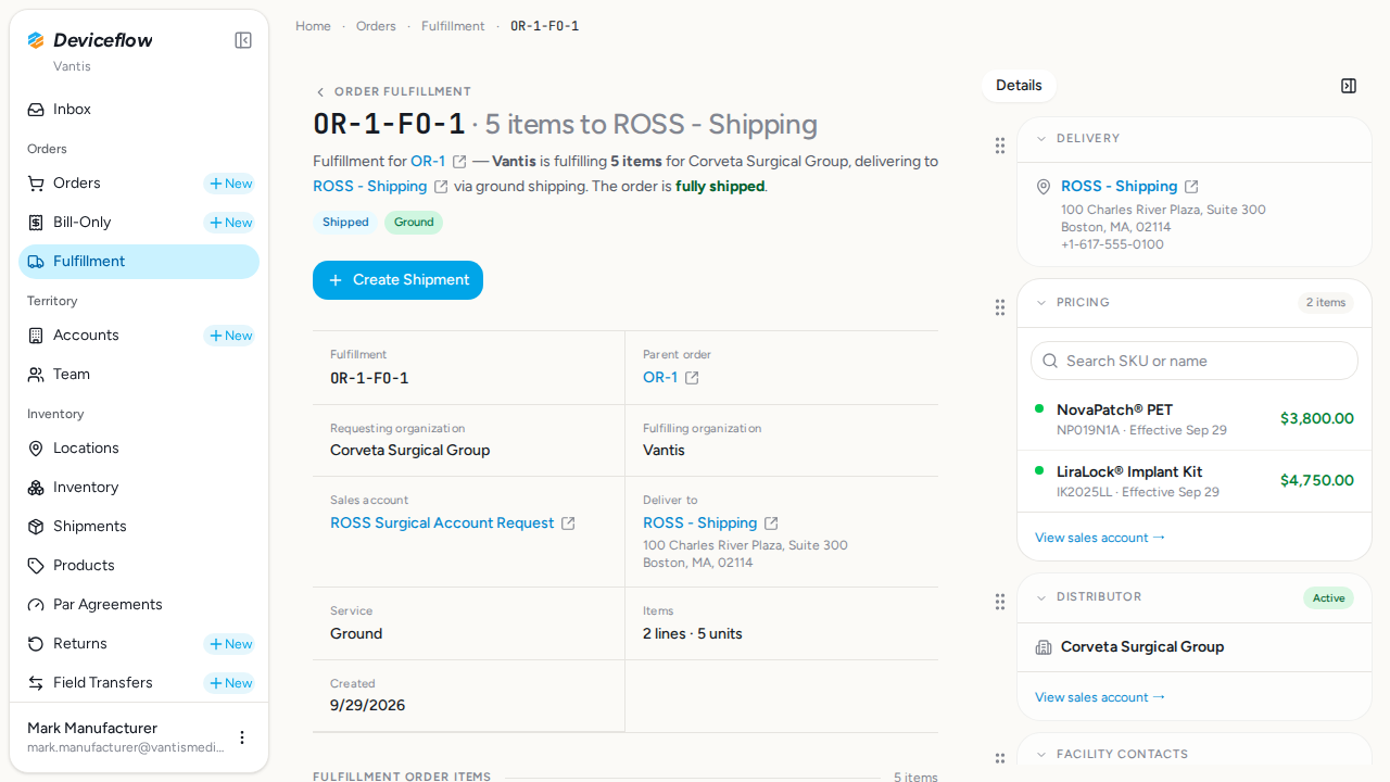 step 05 order status