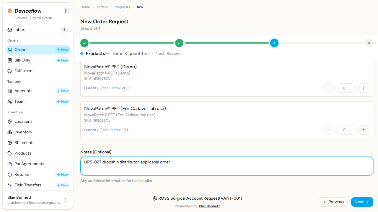 step 02 dropship products