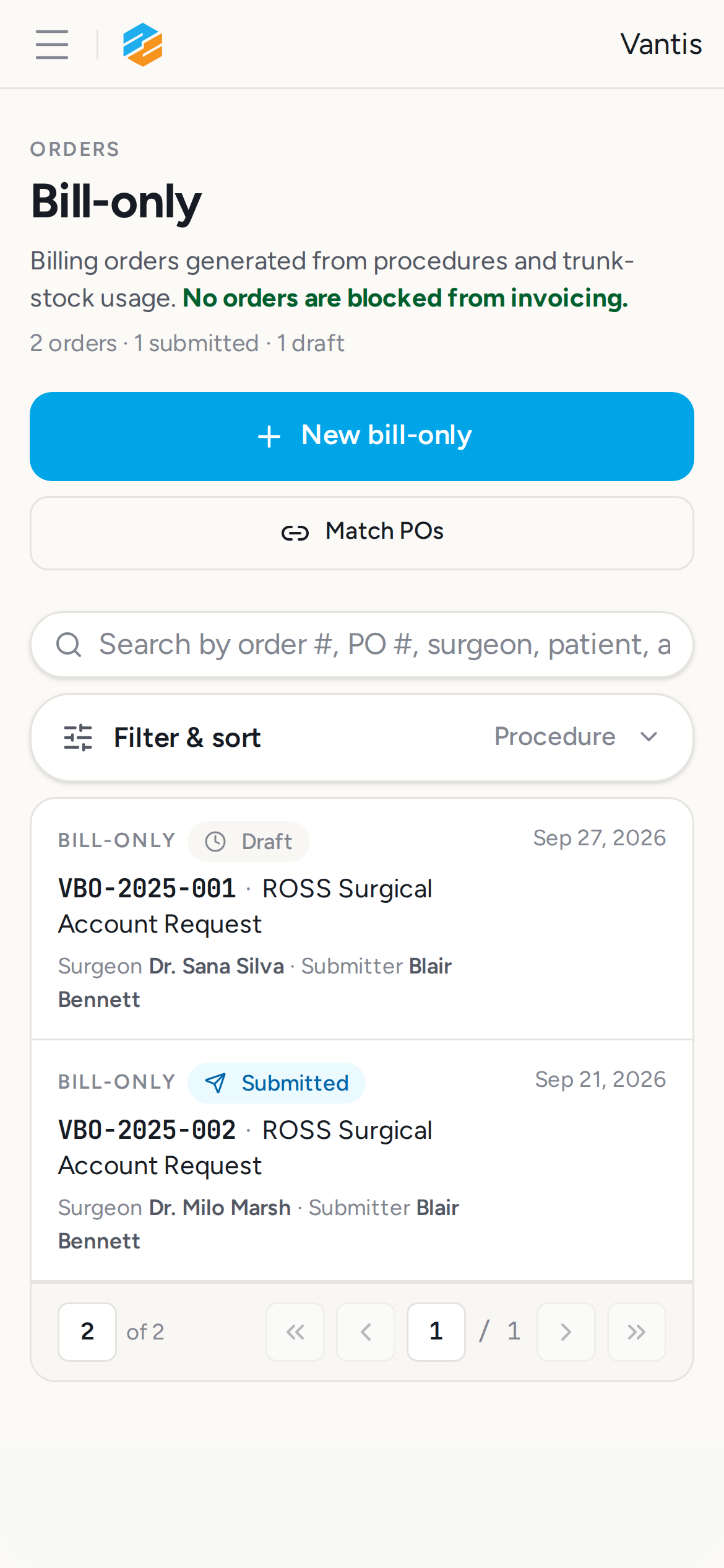 step 02 billing after nav