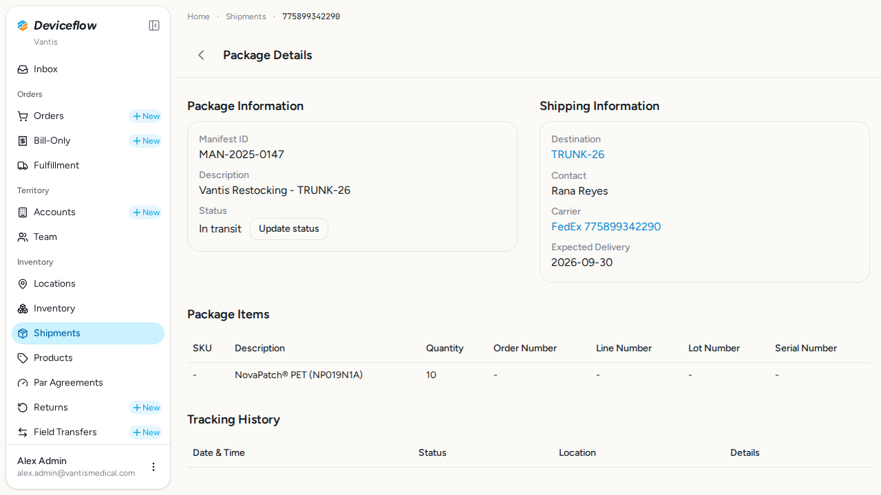 step 05 tracking visible