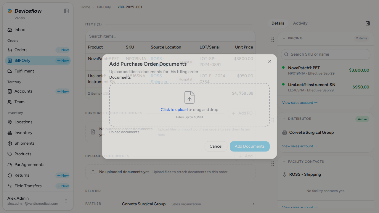 step 04 upload dialog open