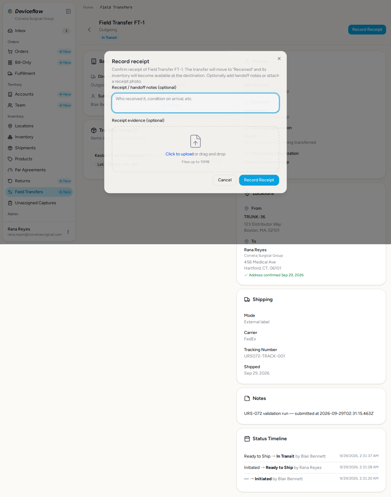step 04 receipt form