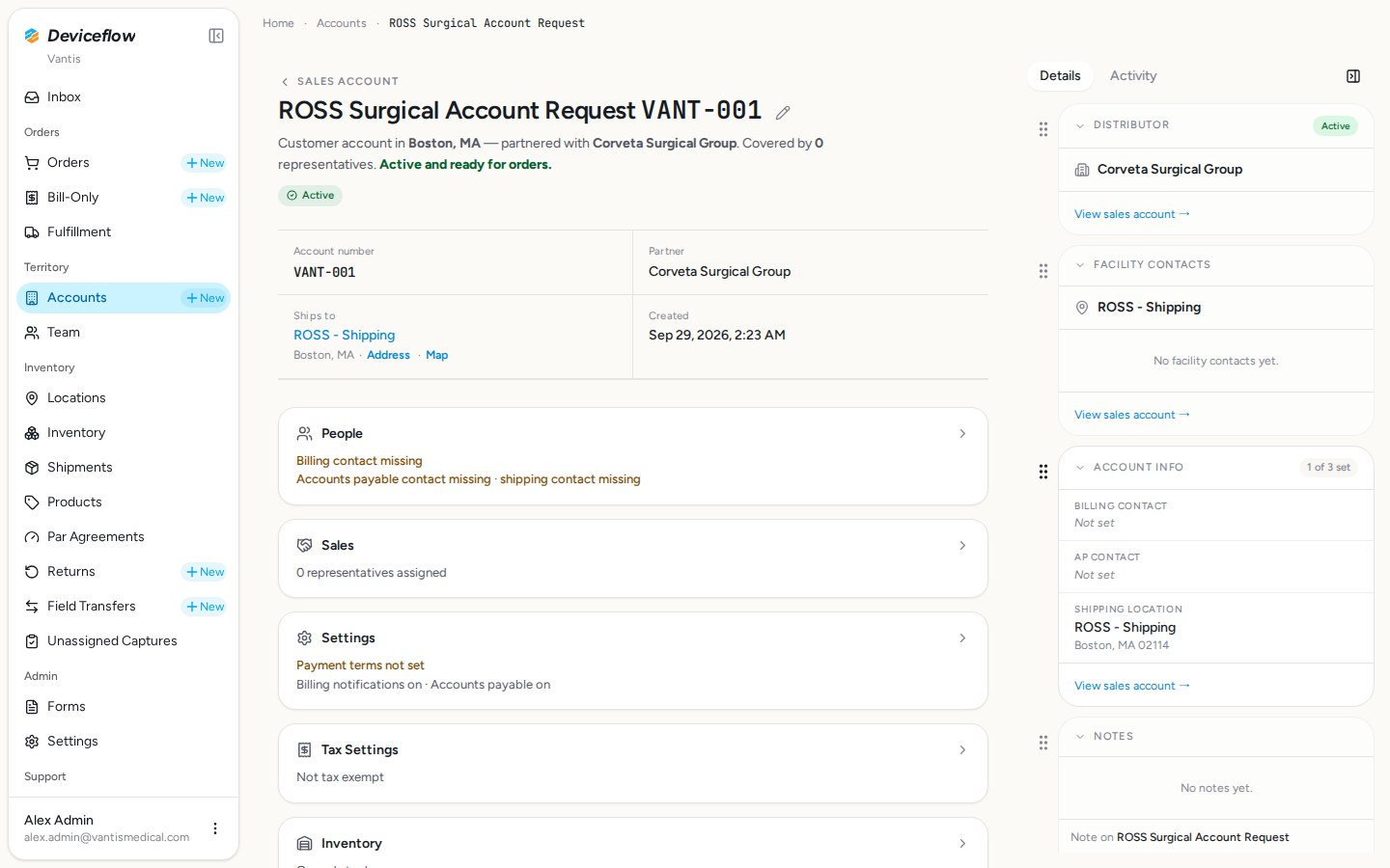 step 02 sales account