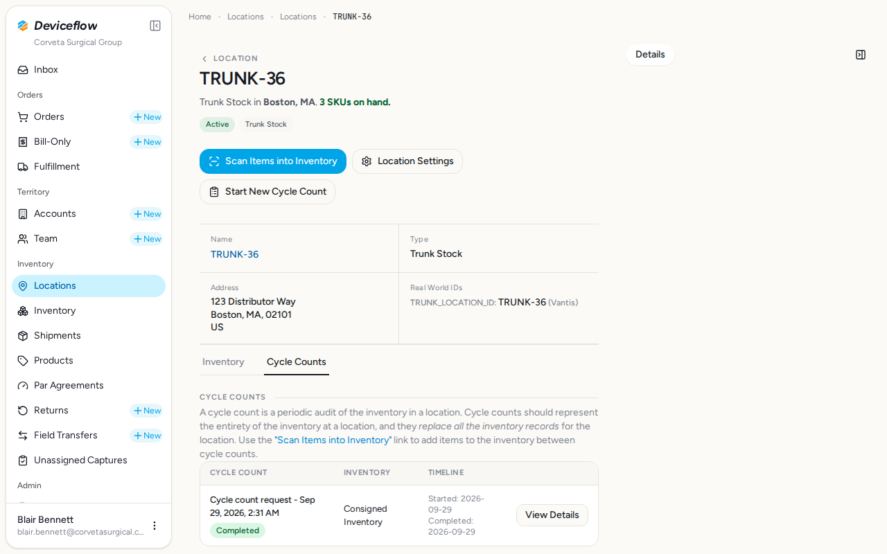 step 06 location completed