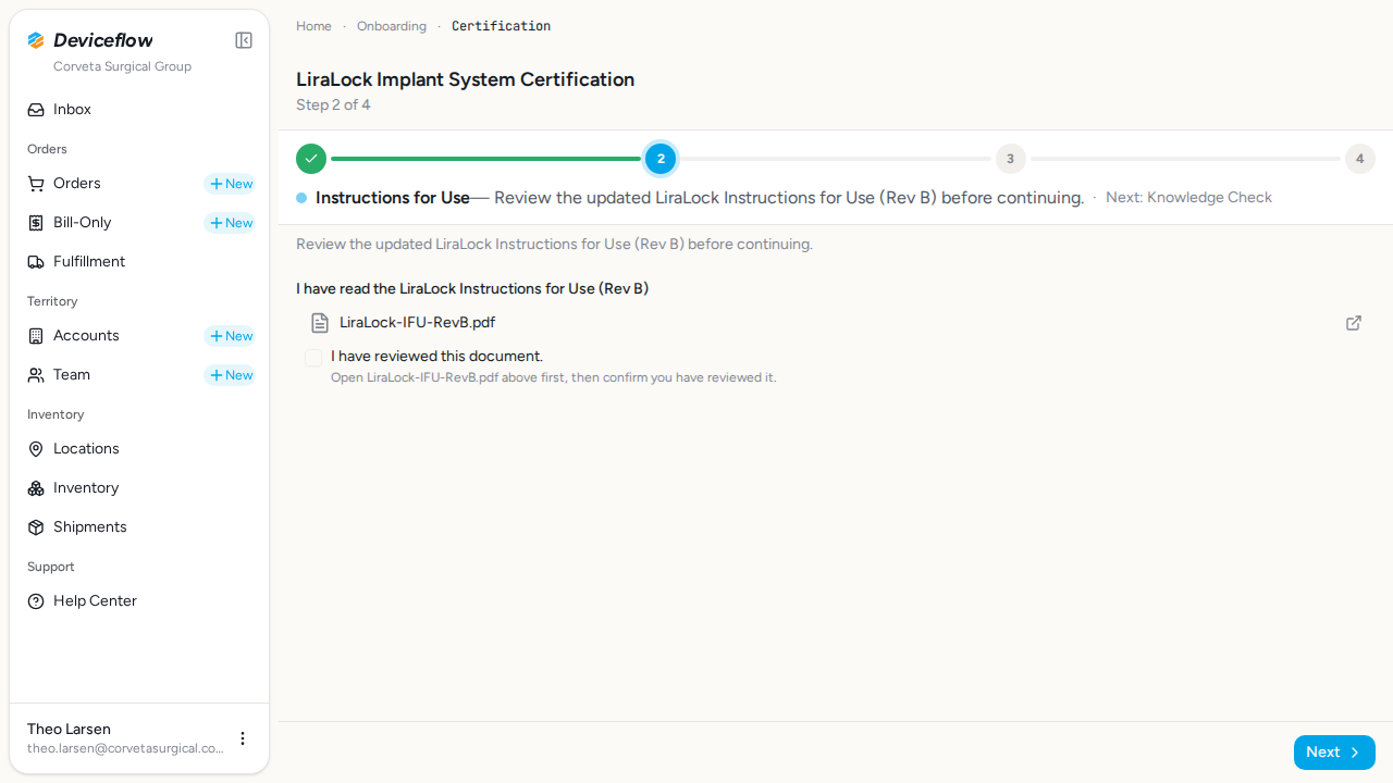 step 02 magic link verified