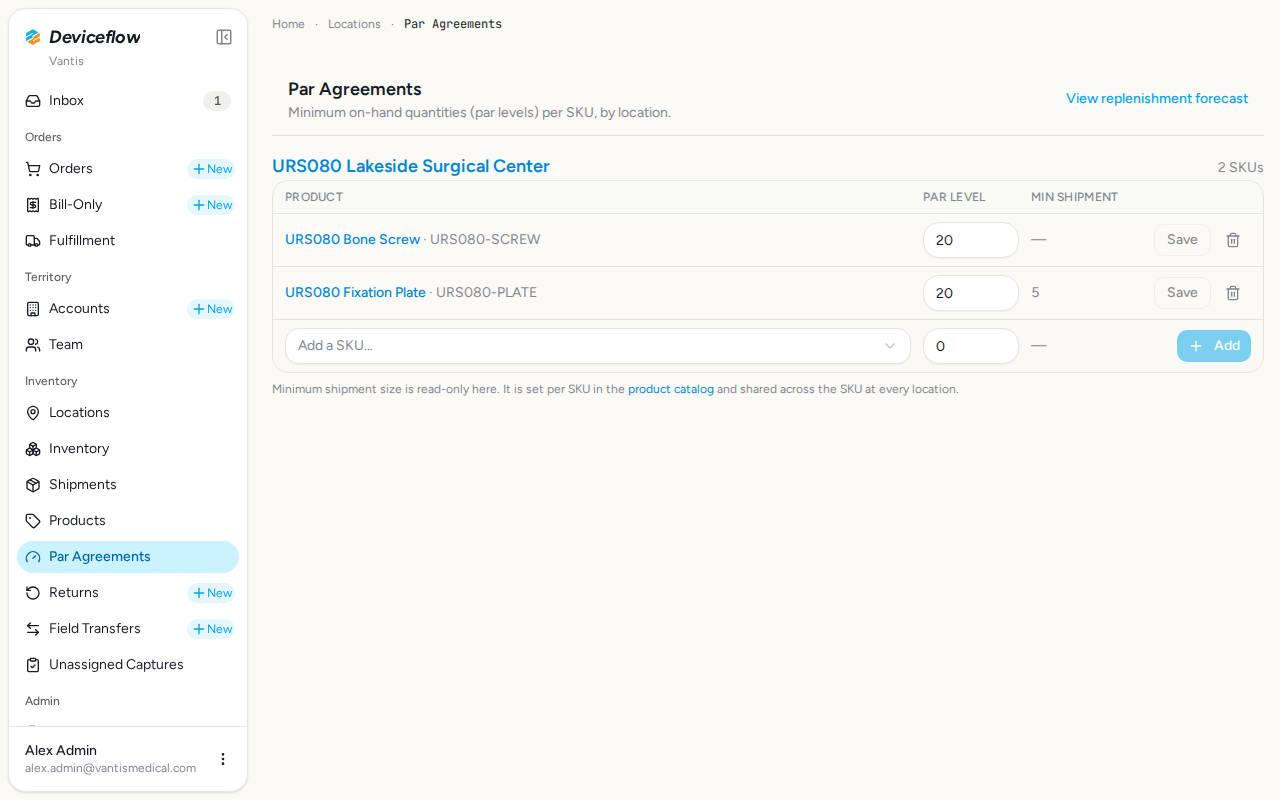 step 02 par agreements page